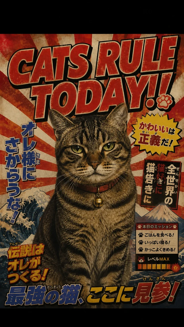 After: CATS RULE TODAY!